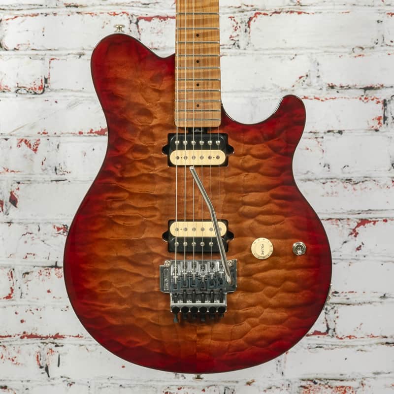 Ernie Ball - Music Man 2021 Axis Electric Guitar Roasted Amber w/OHSC - USED image 1