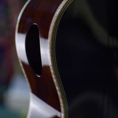 Rancourt History’s Legacy Collection 16" Acoustic Teardrop Archtop 2018 - Black Gloss Top / Natural Body and Neck image 11