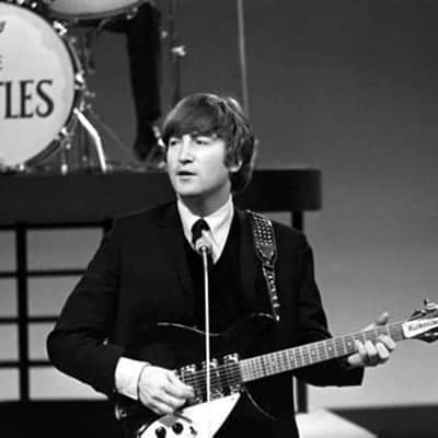 Rickenbacker John Lennon 355/12  string Jetglo COA & Poster Only.   Free Shipping! image 10