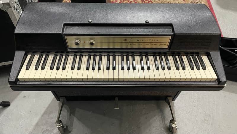 Wurlitzer 214A Electric Piano - Black - Rare - (200A) image 1