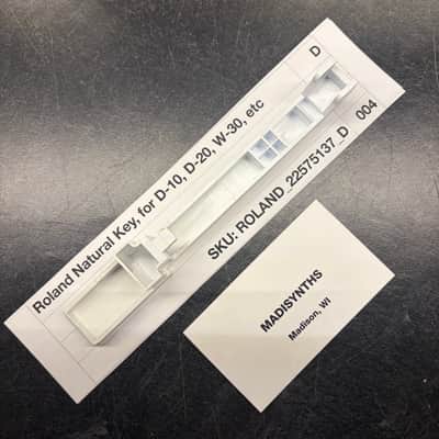 ORIGINAL Roland Replacement D Key, Unweighted (22575137) for Juno-1, D-10/20, HS-10, W-30, etc image 3