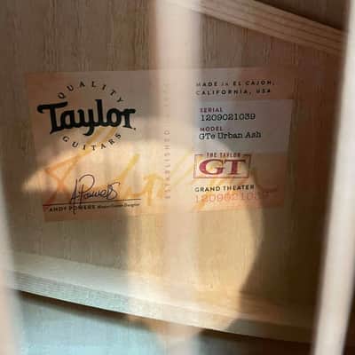 Taylor GTe Grand Theater Urban Ash image 2