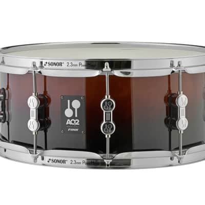 Sonor AQ2 Series 14x6" Brown Fade Snare Drum | Maple | Worldwide Ship | NEW Authorized Dealer image 1