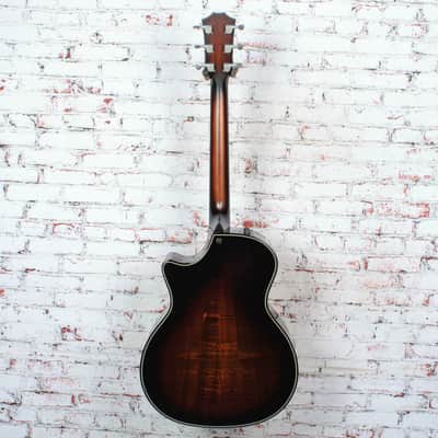 Taylor - (2025) Builder's Edition 514ce - Acoustic-Electric Guitar - Tobacco Kona Burst Top - w/ Taylor Deluxe Hardshell Brown Case - x5073 USED image 8