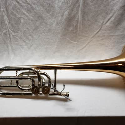 Olds Custom Crafted P-24G Bass Trombone - Double Independent Triggers image 6