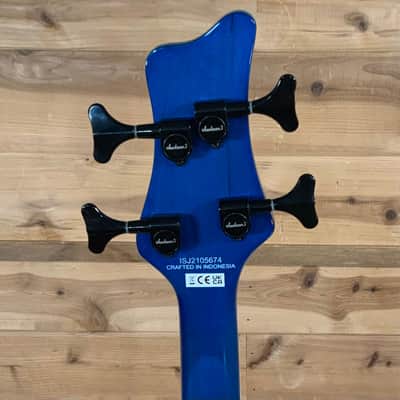 Jackson X Series Spectra SBXQ IV Electric Bass Floor Model - Amber Blue Burst Bild 6