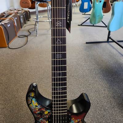 New 2026 PRS SE Limited Edition Ed Sheeran Signature Hollowbody I Piezo Baritone Electric Guitar - Cosmic Splash with SE Gigbag image 5