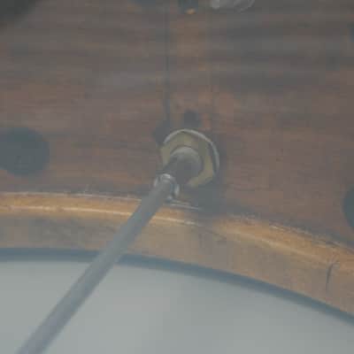Ludwig 5x14" Solid Shell Snare Drum - 1920s Mahogany image 9