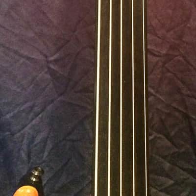 Roscoe LG3005 Fretless Natural/Flame Honey Blonde image 6