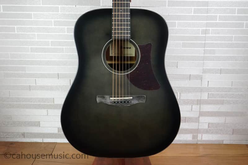 Ibanez AAD50-TCB Advanced Acoustic - Transparent Charcoal Burst Low Gloss image 1