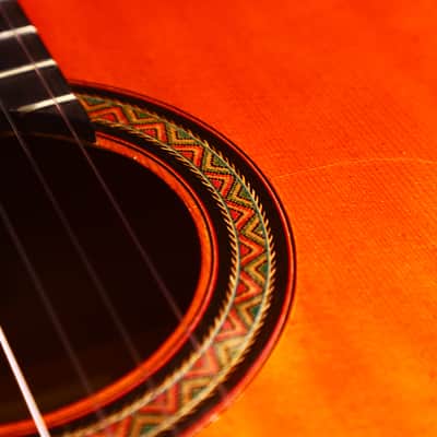 Hermanos Conde 1968 media luna made by Faustino Conde - spectacular sounding guitar - plays amazing - check video! image 14