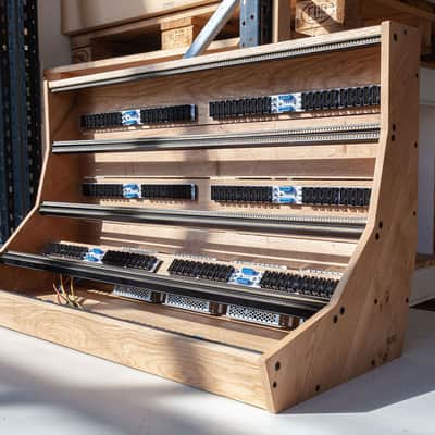 2 Many Synths 12U 160HP Solid Oak Eurorack Case, Powered image 7
