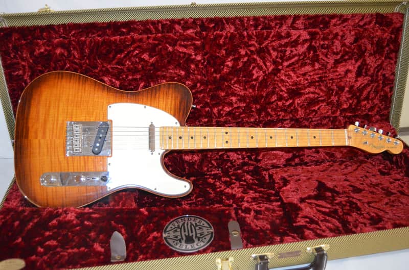 Fender American Select Telecaster with Maple Fretboard 2012 - Violin Burst image 1