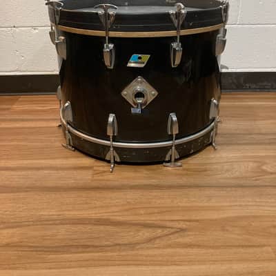 Ludwig Vistalite Big Beat 3pc Kit 12//16/22" 1970s - Smoke image 3