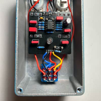AlfaTone Silver Special #1 2023 - Light Blue Fade (British Pedal Company Dumble Silverface Overdrive Special style pedal) image 6