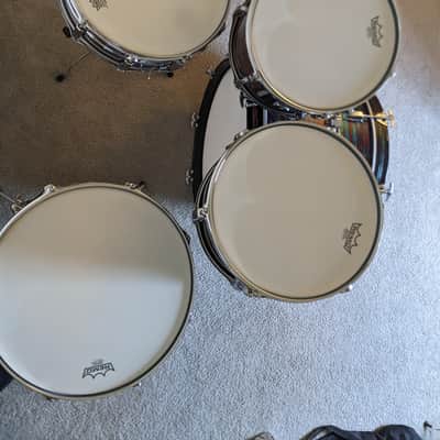Ludwig Big Beat/Hollywood 1969 Psychedelic Red image 4
