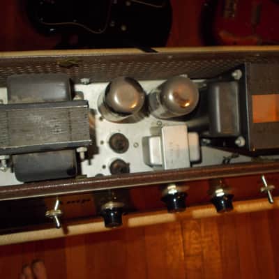 Rare 1961 Gibson GA-100 tweed tube amp EXC image 3