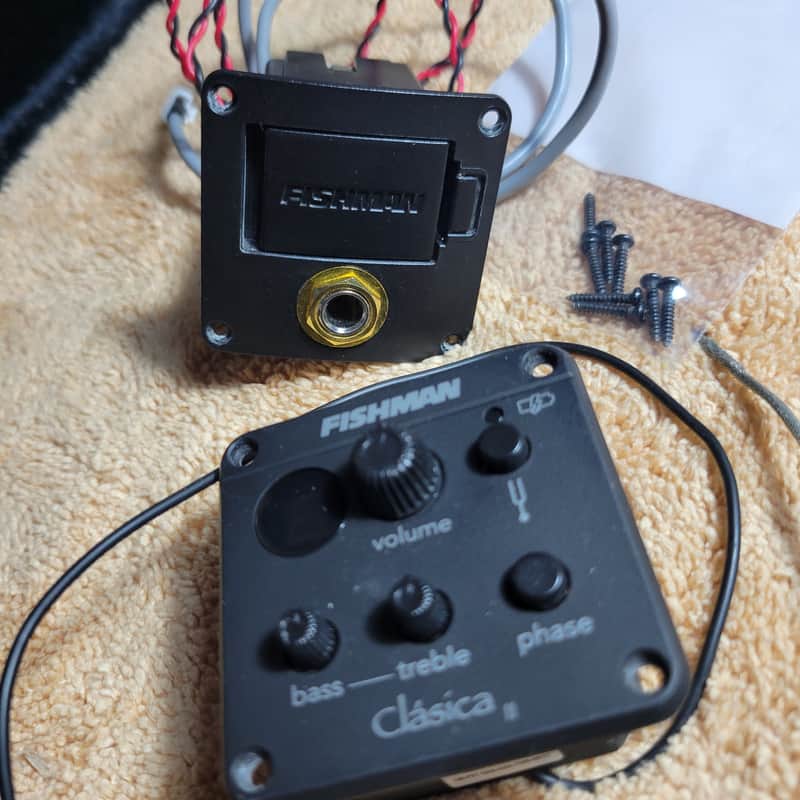 Fishman Fishman Clasica II Preamp System - Black image 1
