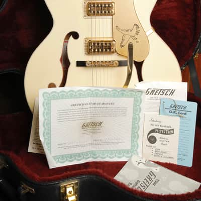 Gretsch G6136T-LTV White Falcon Hollowbody Electric Guitar 2010 Pre-Owned image 25