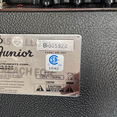 Fender Blues Junior Guitar Combo 2006 new tubes & caps image 6