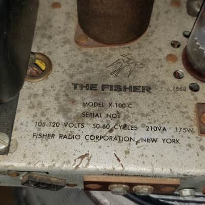 Fisher X 100c image 13