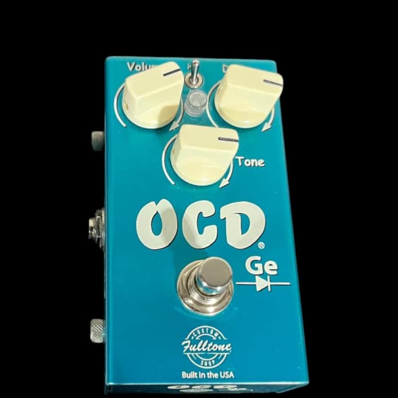 Fulltone Custom Shop OCD-GE Germanium Overdrive 2019 - Tahitian Teal X14737 image 1