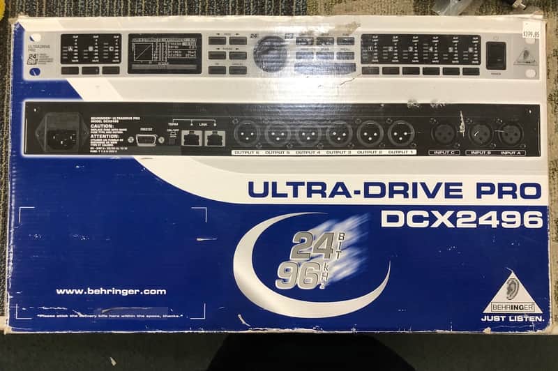 Behringer Ultra-Drive Pro DCX2496 Loudspeaker Management System