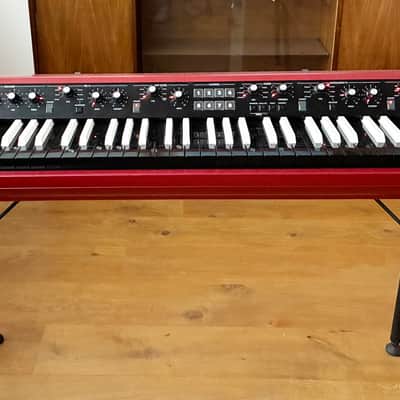 Korg Korg SV1-73 Stage Vintage Digital Piano 2012 - Reverse keys, red body image 2