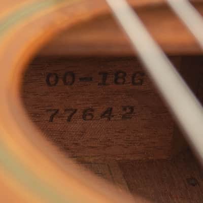 Immagine C. F. Martin 00-18G Owned and Played by Alan Lomax Classical Guitar (1941), ser. #77642 - 20