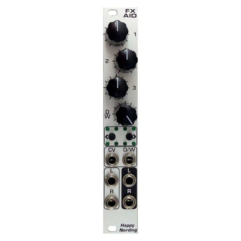 Happy Nerding FX Aid Eurorack Multi-Effects Module (Silver) image 1