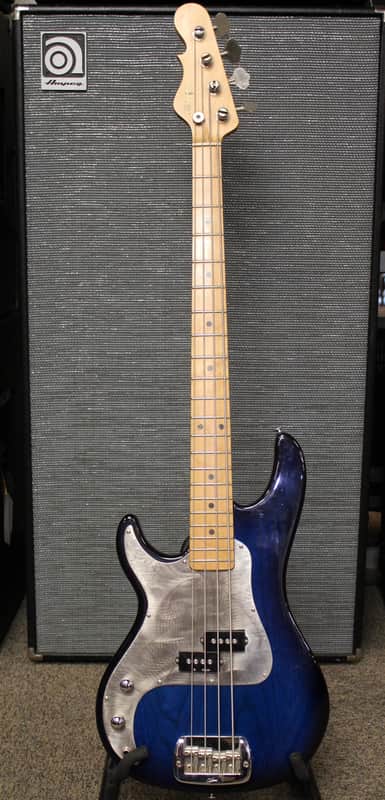 1991 G&L  SB-1 Left Handed Blueburst image 1