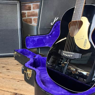 Gretsch G5021E Penguin Black 2022 Parlor Electro-Acoustic Guitar image 14