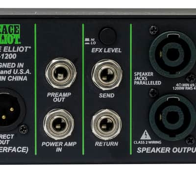 Trace Elliot TE-1200 1200-Watt Bass Amp Head - Black image 5