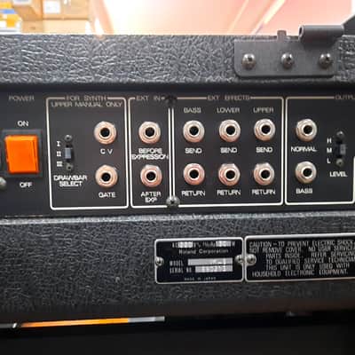 Roland  VK-9 1977 schwarz image 9