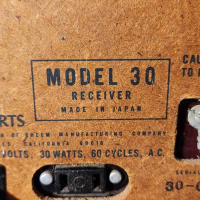 Vintage 1970s Roberts/Rheem Model 30 AM-FM Stereo Receiver image 9