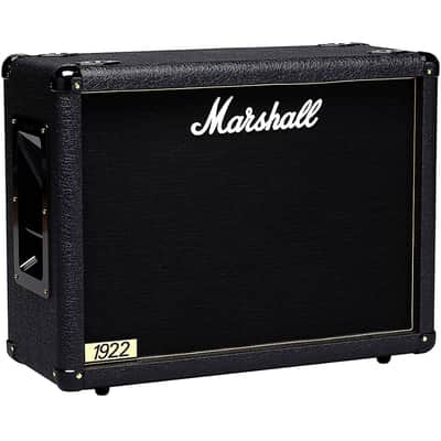 Marshall 1922 150W 2x12 Guitar Speaker Cabinet Regular Black