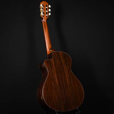 Taylor Jason Mraz Signature Model (JMSM) Nylon w/ Western Red Cedar Top & Indian Rosewood Back and Sides Acoustic-Electric Guitar 2026 (1201146085) image 12