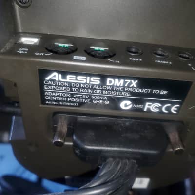 Alesis DM7X Kit Advanced Electronic Drum Set 2010s - Black image 2