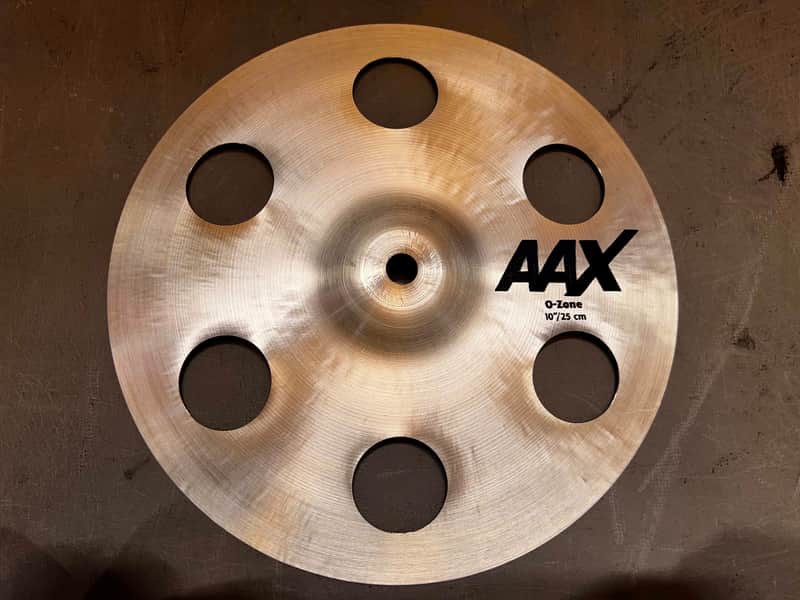 Sabian 10" AAX O-Zone Splash Cymbal - Natural image 1