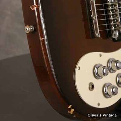 1971 MOSRITE 350 Mono Walnut Burst image 17