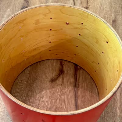 Immagine Ludwig 15" Marching Snare Drum Shell Project Vintage 70s 80s - 7