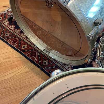 Yamaha Maple Custom Absolute Silver Sparkle image 11