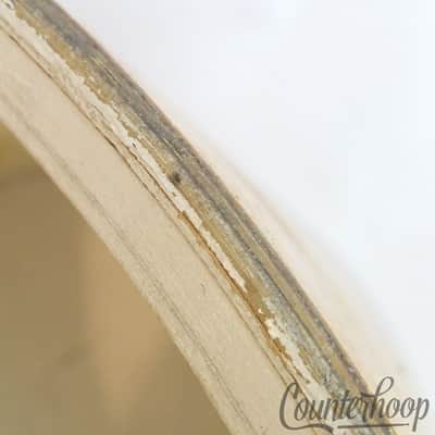 *Leedy & Ludwig 15x12" Snare Drum Shell Gold Sparkle Vintage 40s 3-Ply Marching* image 6