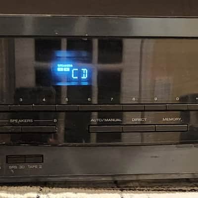Kenwood Kenwood KR-A5080 is a 2-channel AM/FM stereo receiver 90s  - Black image 1