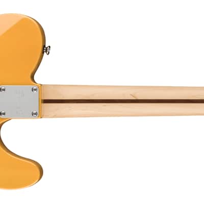Fender Squier Affinity Telecaster Butterscotch Blonde Lefty Electric Guitar image 2