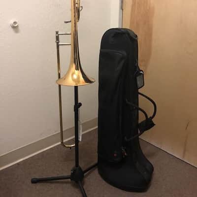 Used Bach 42K Tenor Trombone Gold Brass Bell image 1