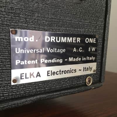 ULTRA RARE ELKA DRUMMER ONE DRUM MACHINE / BEATBOX 1969 - KRAFTWERK / CLUSTER / KRAUT ROCK image 18