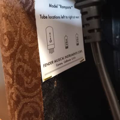 Fender Ramparte Pawn Shop Series 9-Watt 1x12" Guitar Combo 2013 - 2014 - Two-Tone Textured image 4