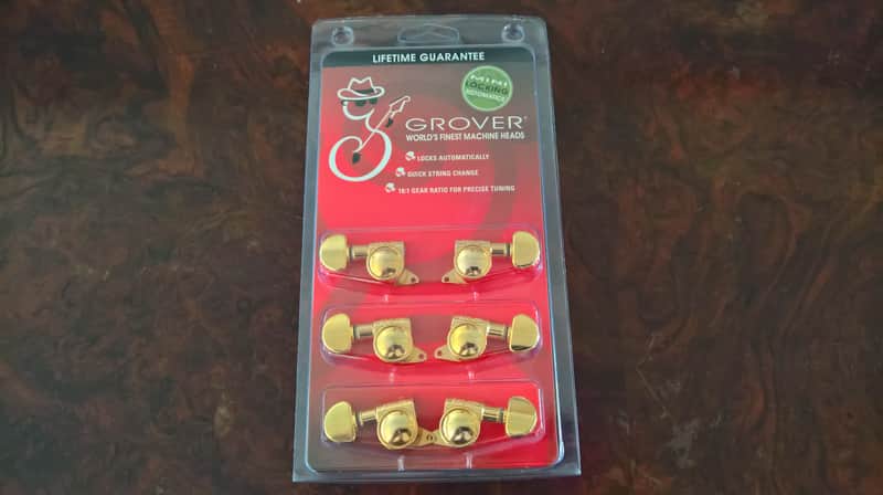 Grover 505G Rotomatic Roto-Grip Locking Tuners (3x3) image 1