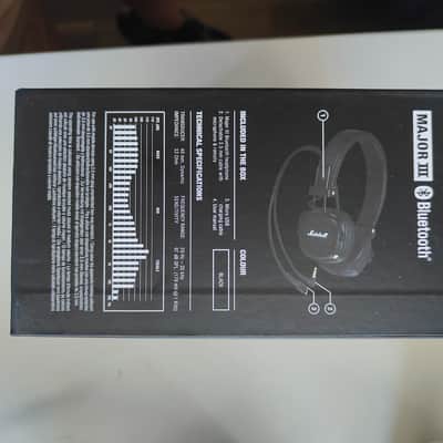 Marshall major 3 Bluetooth headphones Major 3 May 2018 - Black image 2